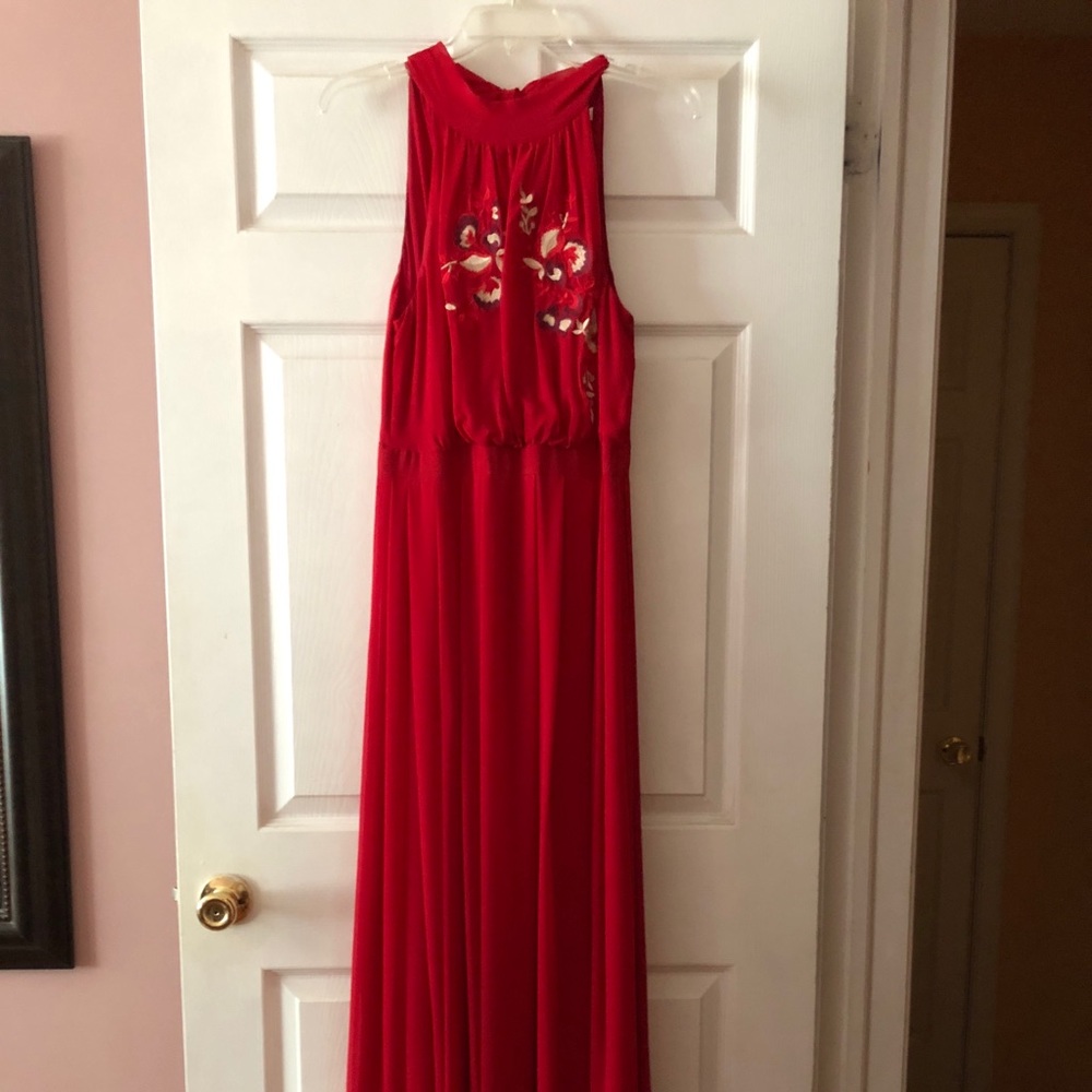Red Gown